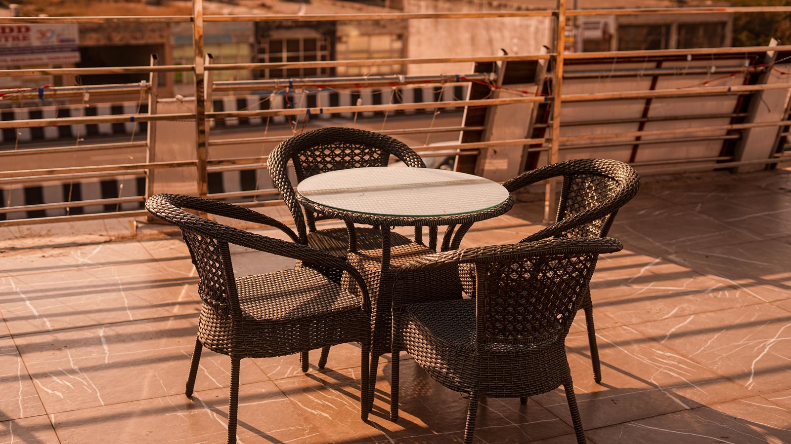 The terrace at Northwind